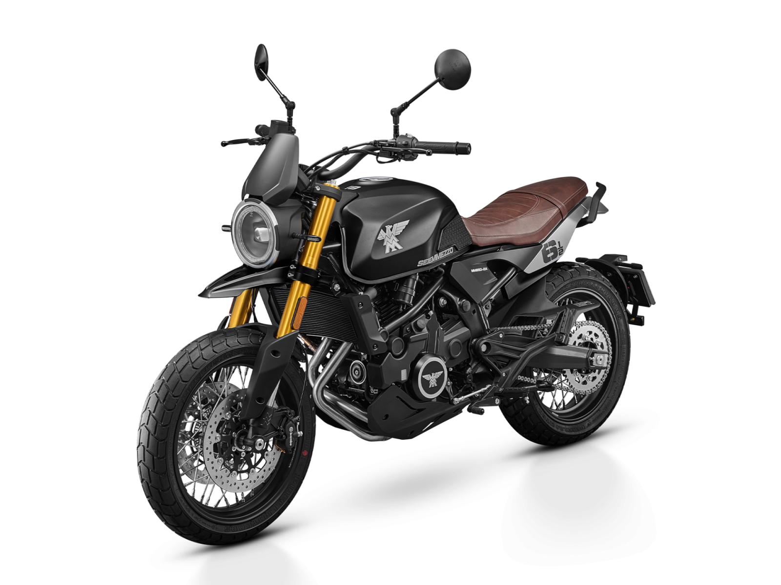 Мотоцикл MOTO MORINI SEIEMMEZZO SCR (Graphite Black) 2025